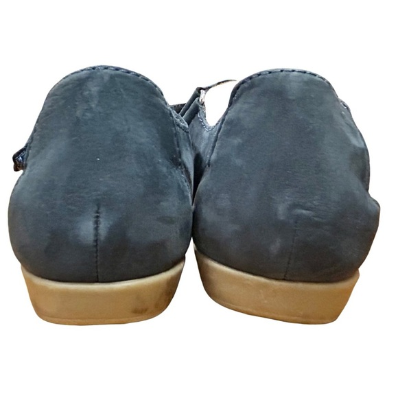 Earth Origins Bonnie Leather Cutout Mary Jane Flats Blue Size 9.5M - Picture 4 of 9